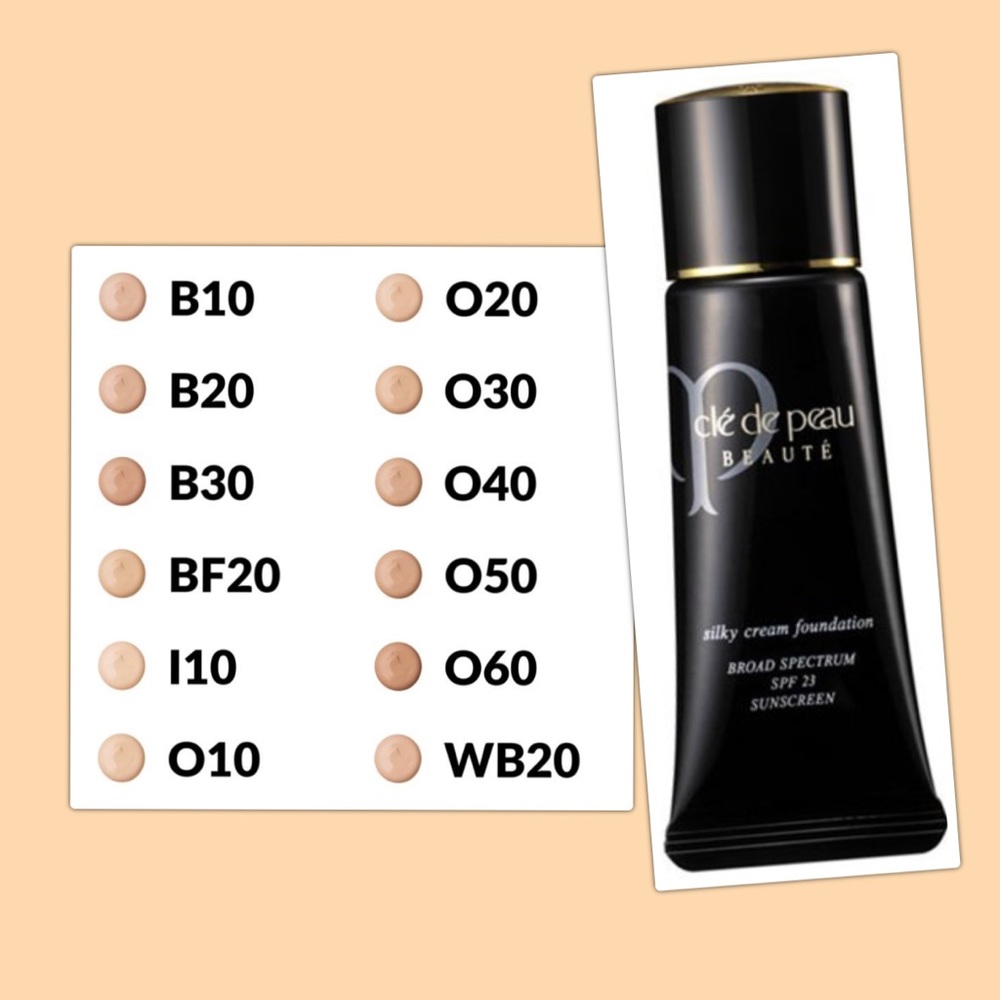 Cle de Peau Silky Cream Foundation - choose your shade